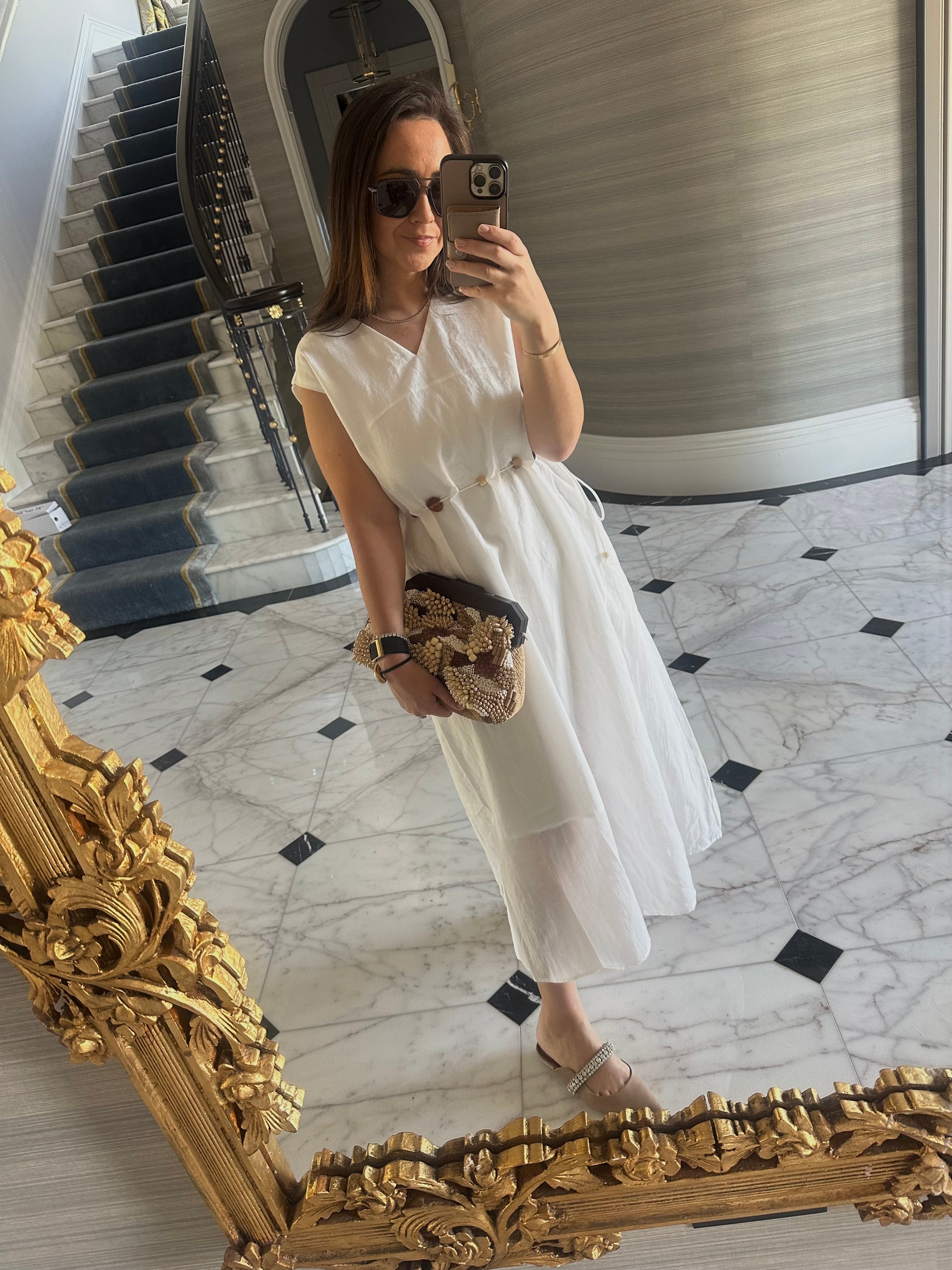 St Tropez White dress – Sylkie