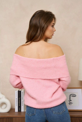 Maya off shoulder sweater