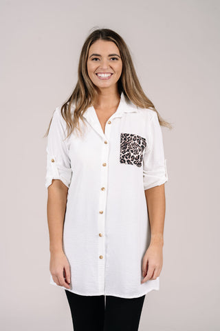 Leopard Pocket Shirt