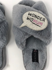 Wonder Womum Slipper Grey