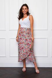 Floral Penny Skirt
