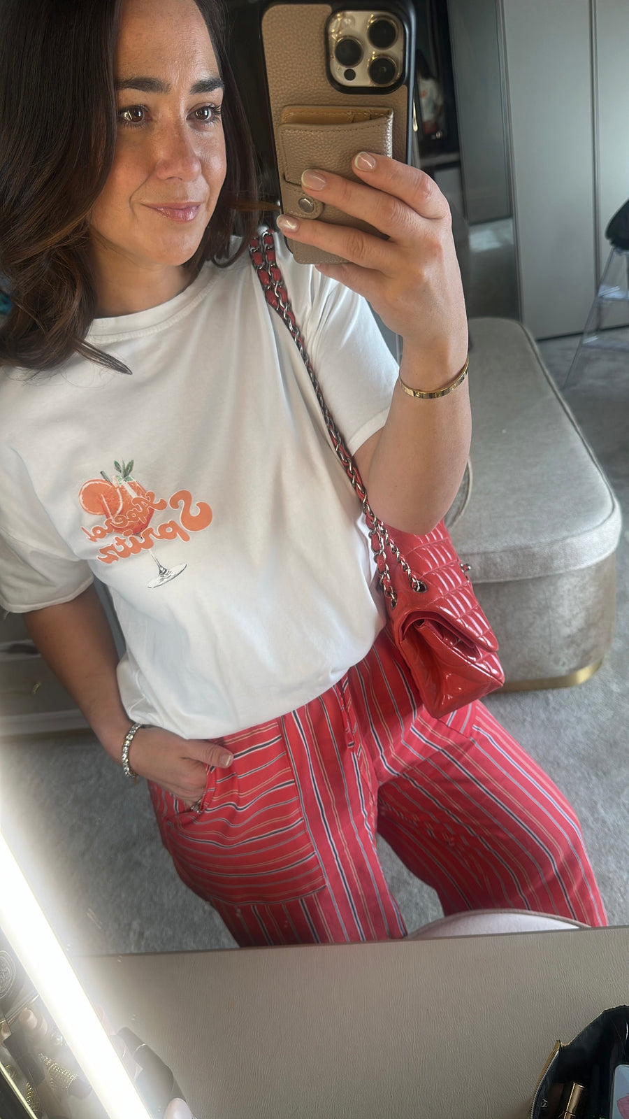Aperol spritz tee