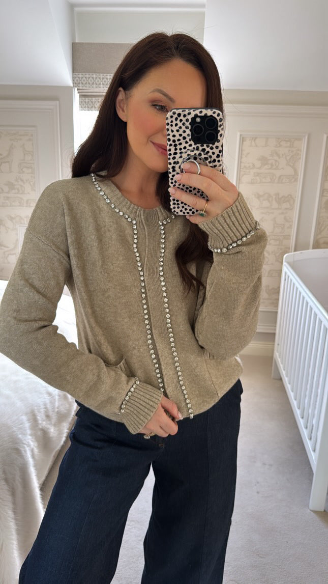 Riley embellished cardigan