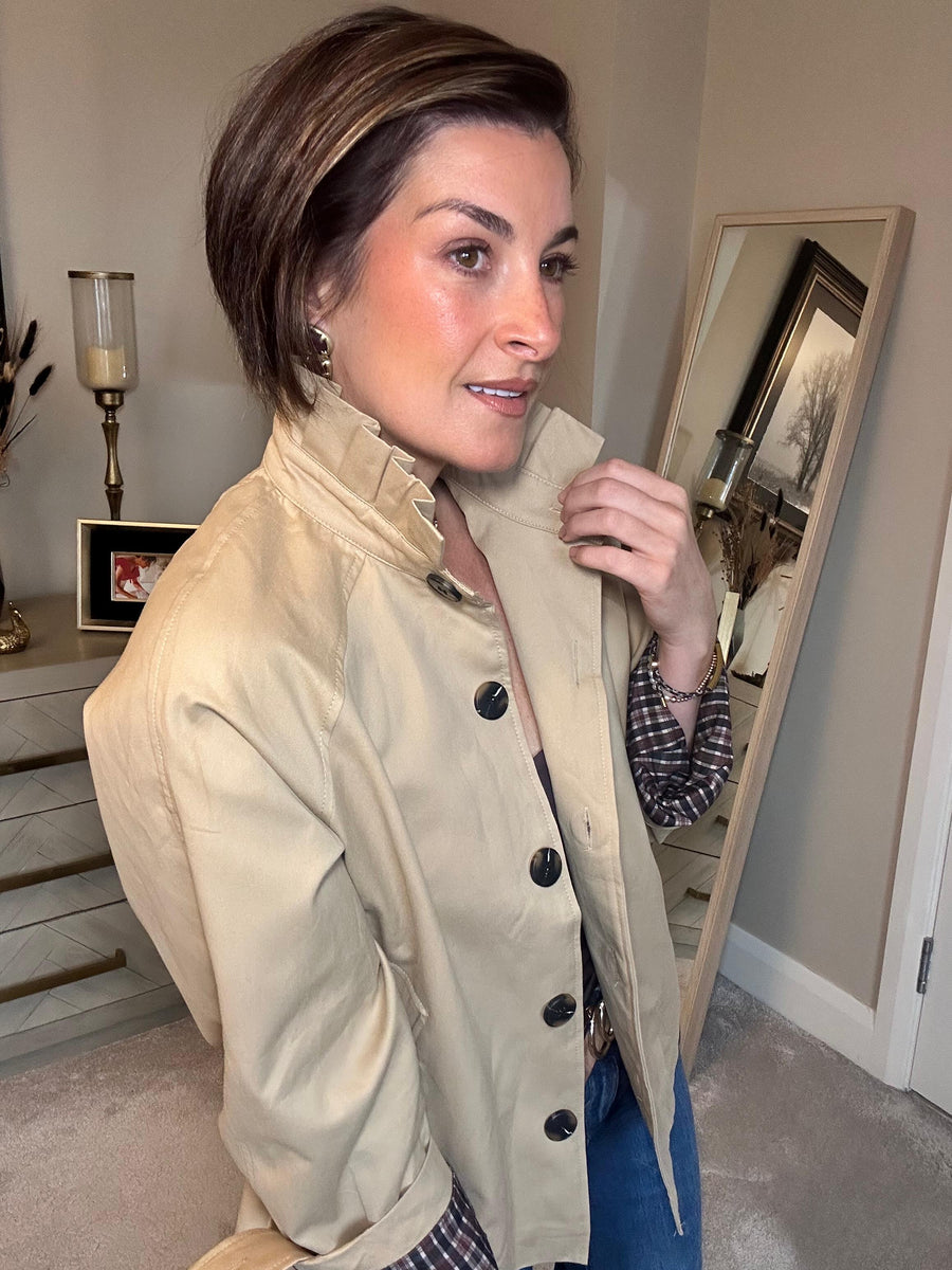 Emilee trench coat (short)