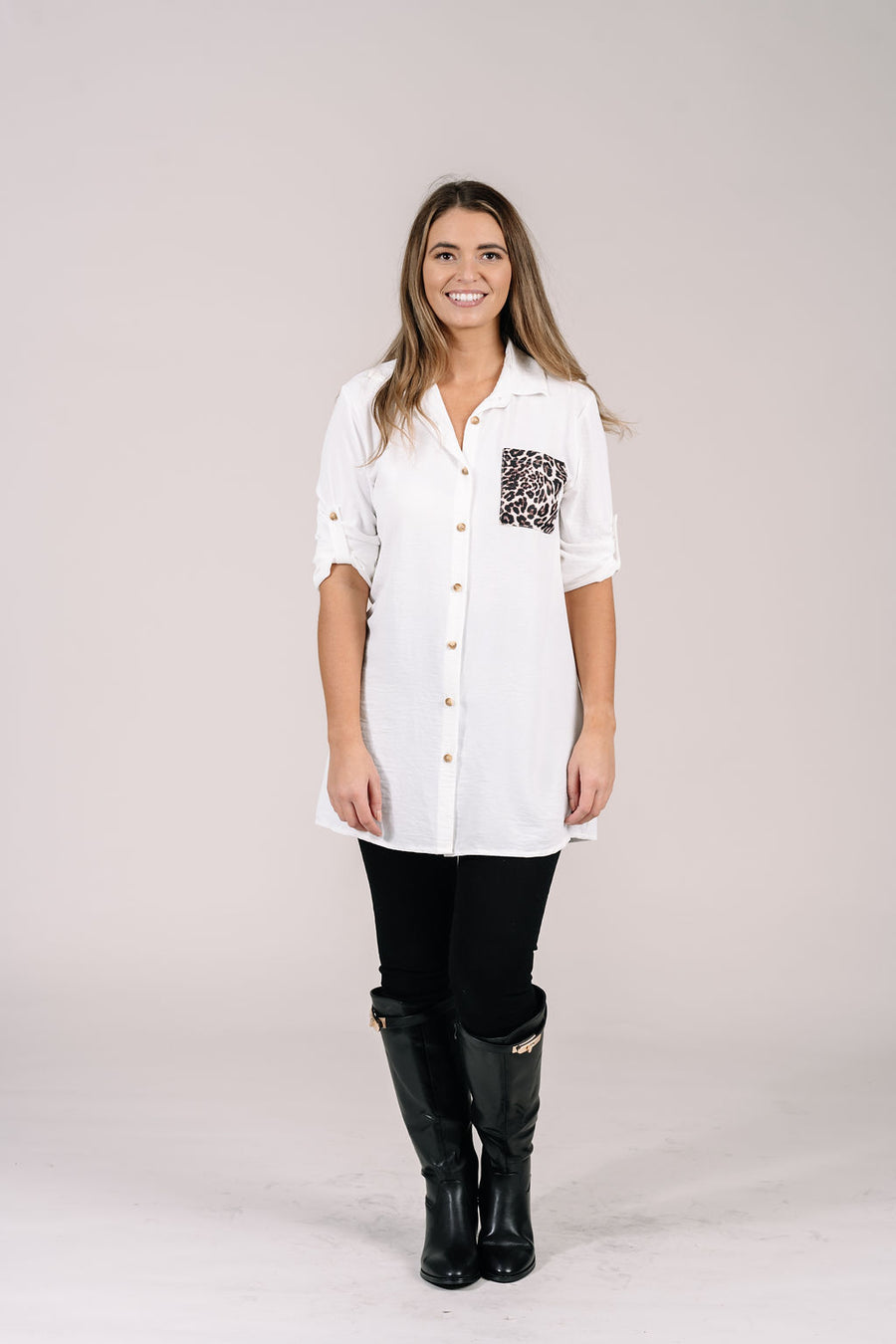 Leopard Pocket Shirt
